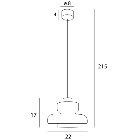 MAXLIGHT P0532 LAMPA WISZĄCA SIGNATURE C TRANSPARENT GLASS MAXLIGHT P0532 LAMPA WISZĄCA SIGNATURE C TRANSPARENT GLASS