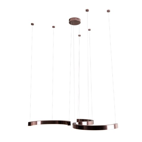 MAXLIGHT P0571D LAMPA WISZĄCA LOTUS 40W BRUSHED BRONZE MAXLIGHT P0571D LAMPA WISZĄCA LOTUS 40W BRUSHED BRONZE