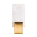 MAXLIGHT W0360 KINKIET VETRO BRUSHED GOLD