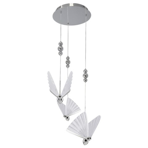 Mariposa 3 wisząca talerz chrom Mariposa 3 wisząca talerz chrom