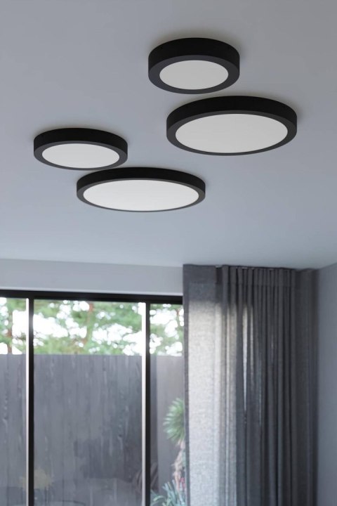Plafon ONYX 30 czarny LED 3000K Plafon ONYX 30 czarny LED 3000K