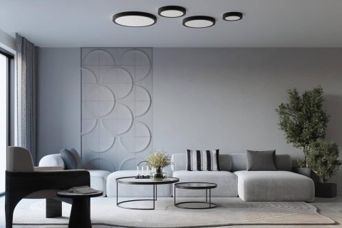 Plafon ONYX 40 czarny LED 3000K Plafon ONYX 40 czarny LED 3000K