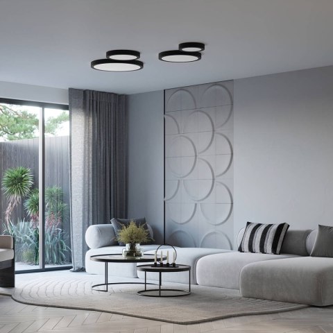 Plafon ONYX 50 czarny LED 3000K Plafon ONYX 50 czarny LED 3000K