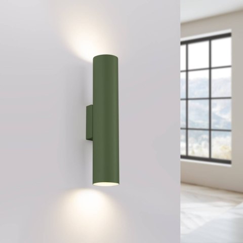 Kinkiet LAGOS 2 zielony oliwkowy Kinkiet LAGOS 2 zielony oliwkowy