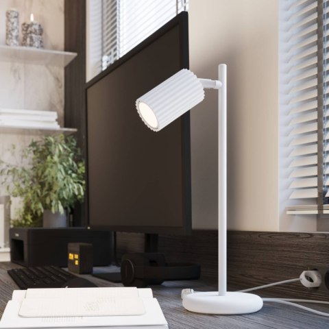 Lampa biurkowa KARBON biała Lampa biurkowa KARBON biała