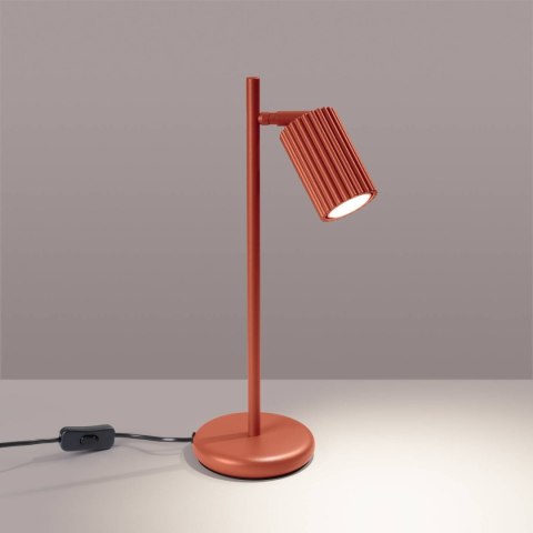 Lampa biurkowa KARBON ochra czerwona Lampa biurkowa KARBON ochra czerwona