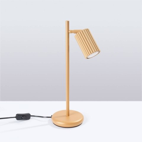 Lampa biurkowa KARBON złota Lampa biurkowa KARBON złota