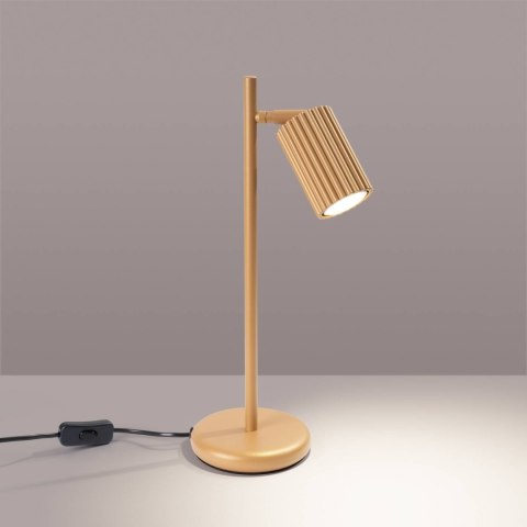 Lampa biurkowa KARBON złota Lampa biurkowa KARBON złota