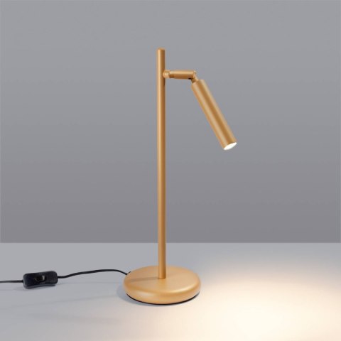 Lampa biurkowa PASTELO złota Lampa biurkowa PASTELO złota