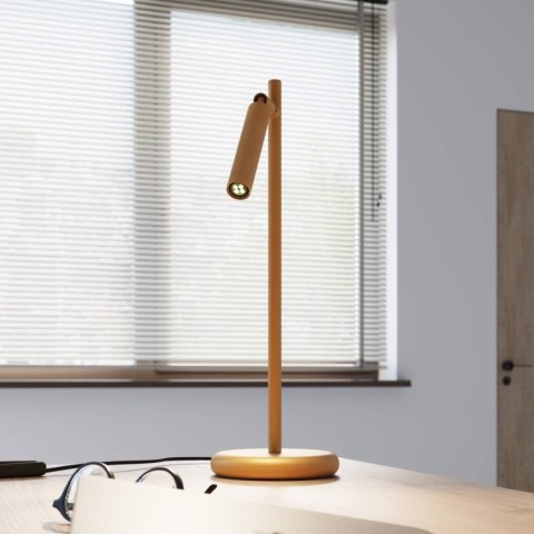 Lampa biurkowa PASTELO złota Lampa biurkowa PASTELO złota
