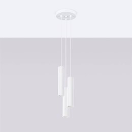 Lampa wisząca KARBON 3P biały