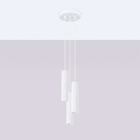 Lampa wisząca KARBON 3P biały Lampa wisząca KARBON 3P biały