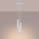 Lampa wisząca KARBON 3P biały