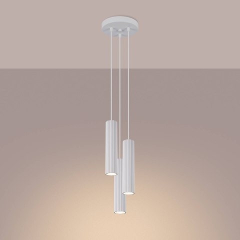 Lampa wisząca KARBON 3P biały Lampa wisząca KARBON 3P biały
