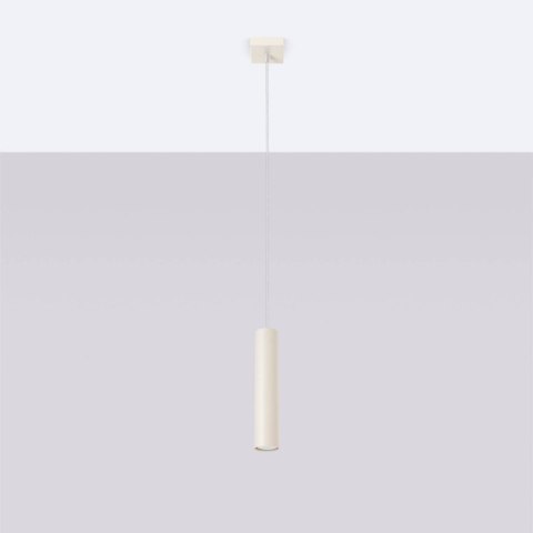 Lampa wisząca LAGOS 1 beżowa Lampa wisząca LAGOS 1 beżowa