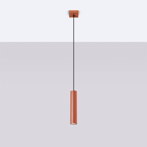 Lampa wisząca LAGOS 1 ochra czerwona Lampa wisząca LAGOS 1 ochra czerwona