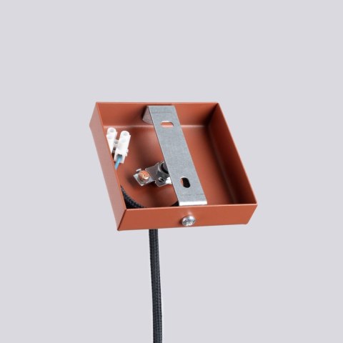 Lampa wisząca LAGOS 1 ochra czerwona Lampa wisząca LAGOS 1 ochra czerwona