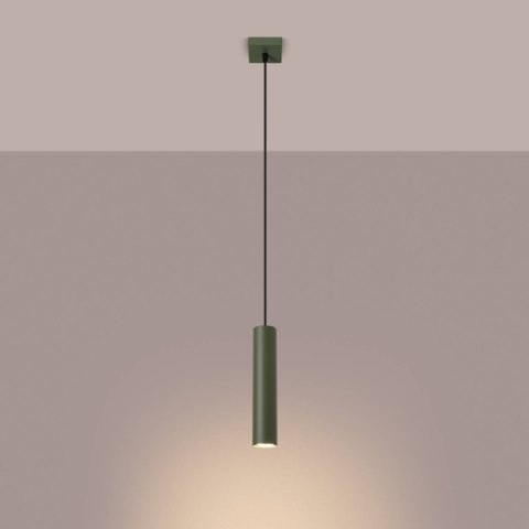 Lampa wisząca LAGOS 1 zielona oliwka Lampa wisząca LAGOS 1 zielona oliwka