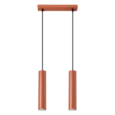 Lampa wisząca LAGOS 2 ochra czerwona Lampa wisząca LAGOS 2 ochra czerwona