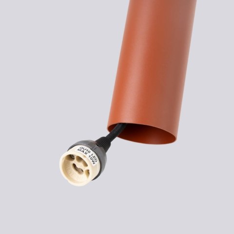 Lampa wisząca LAGOS 3L ochra czerwona Lampa wisząca LAGOS 3L ochra czerwona