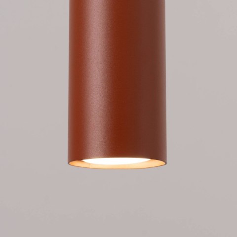 Lampa wisząca LAGOS 3L ochra czerwona Lampa wisząca LAGOS 3L ochra czerwona