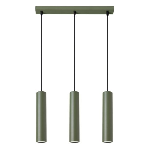 Lampa wisząca LAGOS 3L zielona oliwka Lampa wisząca LAGOS 3L zielona oliwka