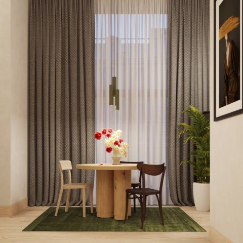 Lampa wisząca LAGOS 3L zielona oliwka Lampa wisząca LAGOS 3L zielona oliwka