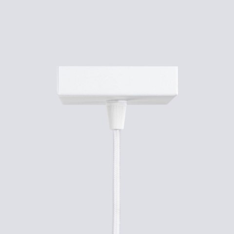 Lampa wisząca KARBON 1 biały Lampa wisząca KARBON 1 biały