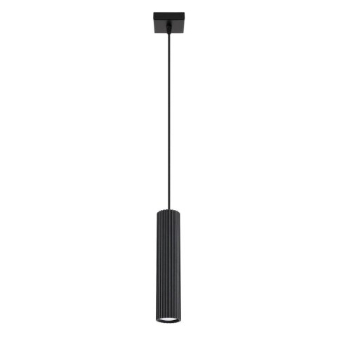 Lampa wisząca KARBON 1 czarny Lampa wisząca KARBON 1 czarny