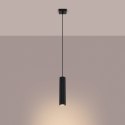 Lampa wisząca KARBON 1 czarny