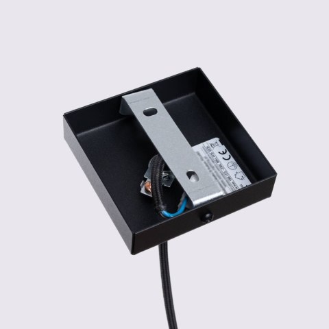 Lampa wisząca KARBON 1 czarny Lampa wisząca KARBON 1 czarny