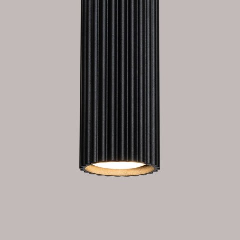 Lampa wisząca KARBON 1 czarny Lampa wisząca KARBON 1 czarny
