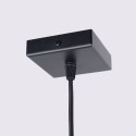 Lampa wisząca KARBON 1 czarny