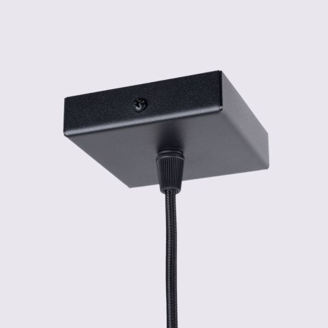 Lampa wisząca KARBON 1 czarny Lampa wisząca KARBON 1 czarny