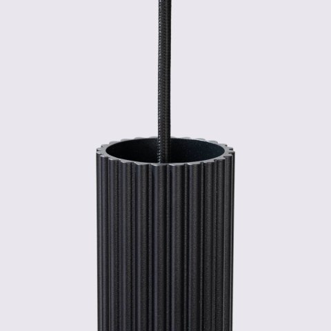 Lampa wisząca KARBON 1 czarny Lampa wisząca KARBON 1 czarny
