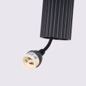 Lampa wisząca KARBON 1 czarny
