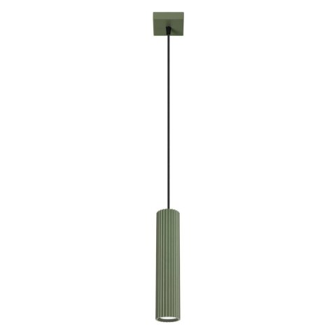 Lampa wisząca KARBON 1 zielony oliwkowy Lampa wisząca KARBON 1 zielony oliwkowy