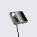 Lampa wisząca KARBON 1 zielony oliwkowy