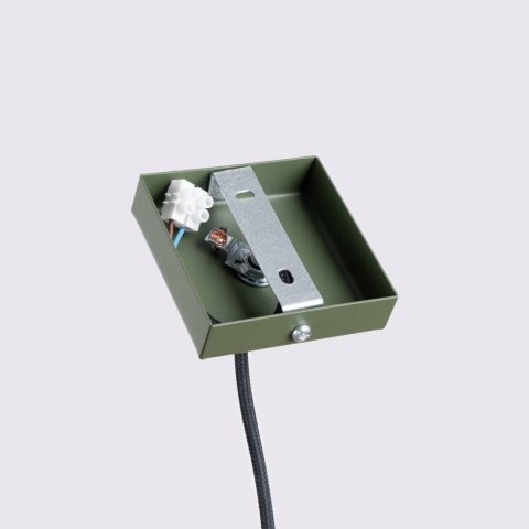 Lampa wisząca KARBON 1 zielony oliwkowy Lampa wisząca KARBON 1 zielony oliwkowy