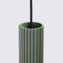 Lampa wisząca KARBON 1 zielony oliwkowy