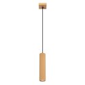 Lampa wisząca KARBON 1 złoty