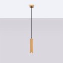 Lampa wisząca KARBON 1 złoty