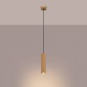 Lampa wisząca KARBON 1 złoty