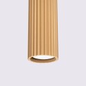 Lampa wisząca KARBON 1 złoty
