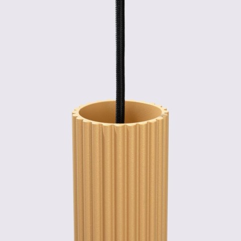 Lampa wisząca KARBON 1 złoty Lampa wisząca KARBON 1 złoty