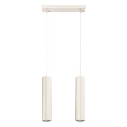 Lampa wisząca KARBON 2 beżowy