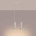 Lampa wisząca KARBON 2 beżowy