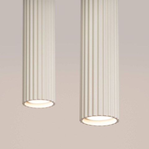 Lampa wisząca KARBON 2 beżowy Lampa wisząca KARBON 2 beżowy