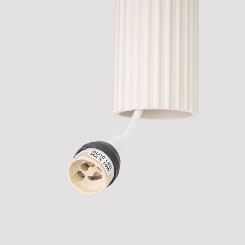 Lampa wisząca KARBON 2 beżowy Lampa wisząca KARBON 2 beżowy