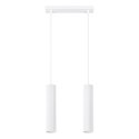 Lampa wisząca KARBON 2 biały